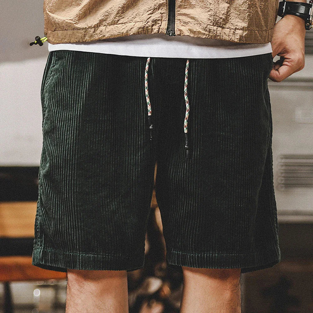 Matteo Corduroy High-Rise - Shorts