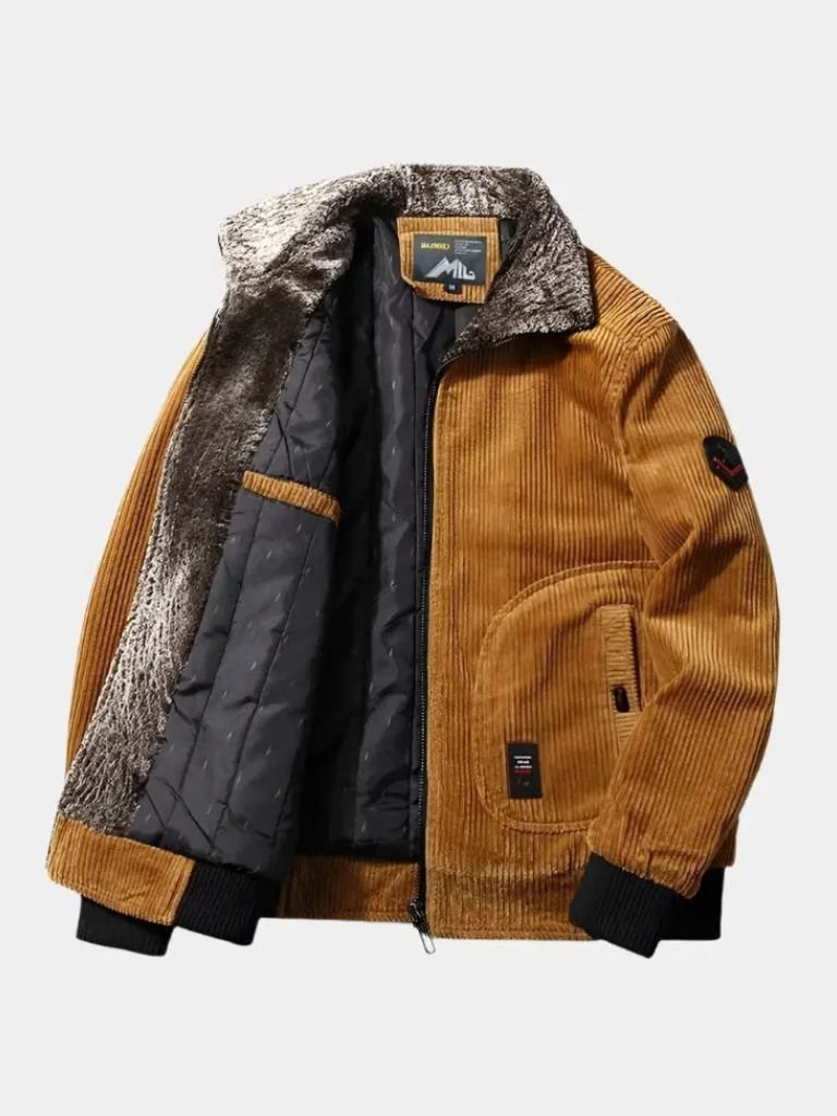 Thermal Windbreaker Corduroy Jacket - Casa Laro CASA LARO