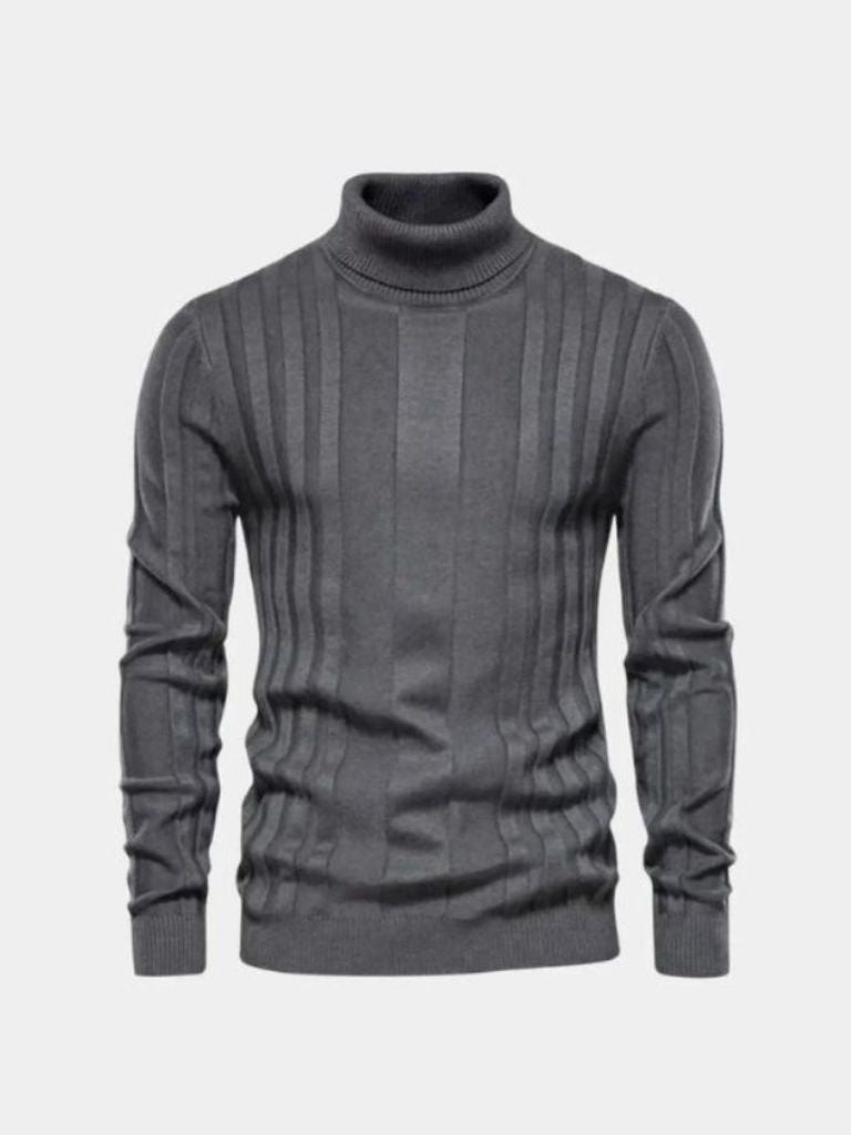 Turtleneck Knitwear Pullover Sweater - Casa Laro CASA LARO