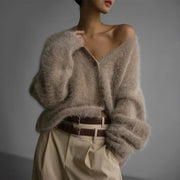 Oversized Chunky Knit - Cardigan