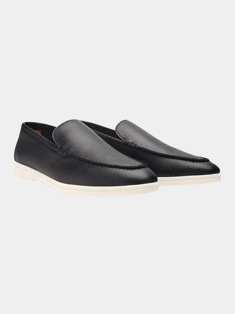 Cowhide Leather Loafers - Casa Laro CASA LARO
