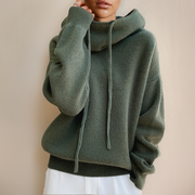 Aria Merino Wool Turtleneck - Sweater