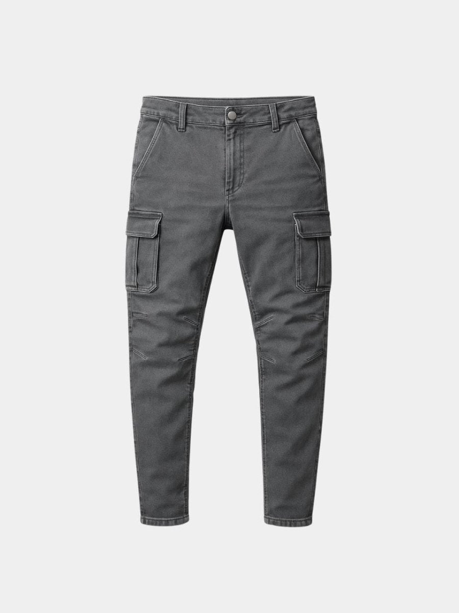 Denim Jeans Cargo Trousers - Casa Laro CASA LARO