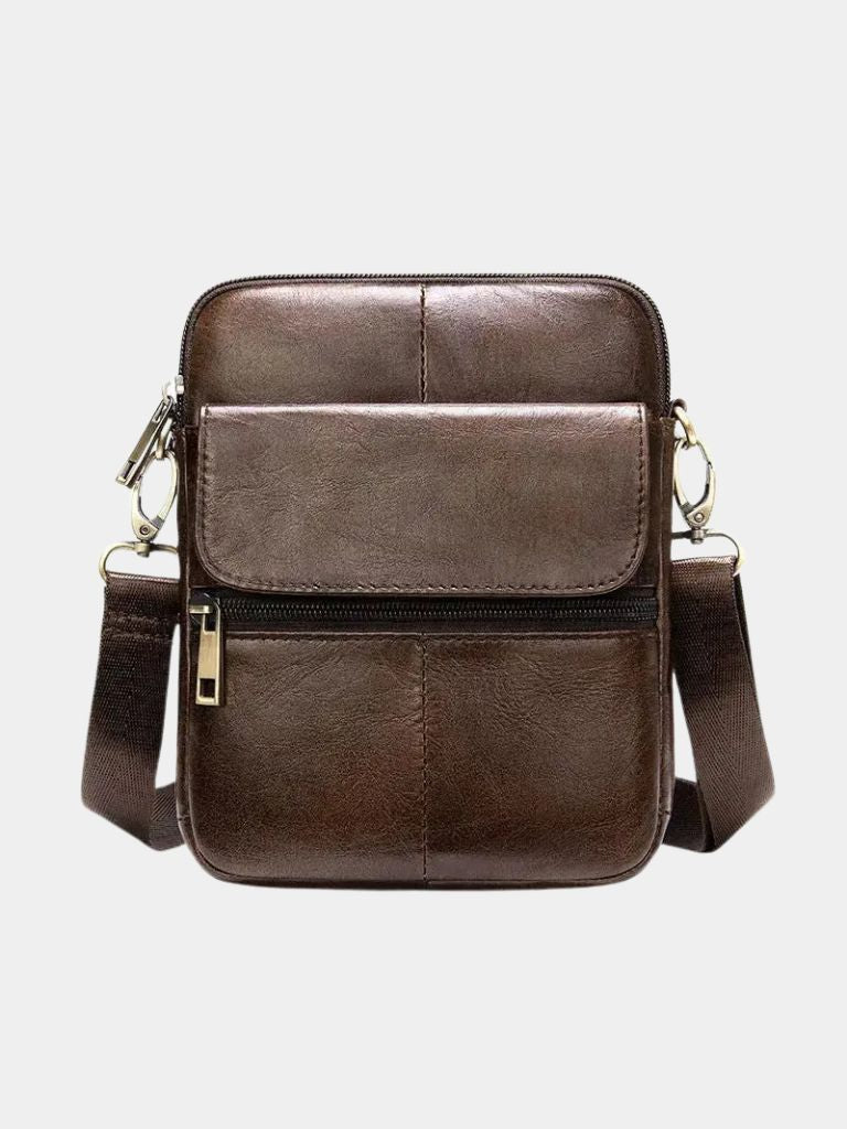 Essential Leather Shoulder Bag - Casa Laro CASA LARO