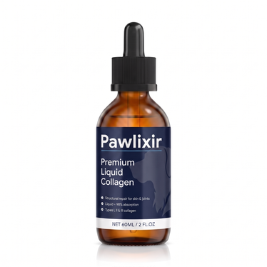 Pawlixir Premium Liquid Collagen for Dogs 60ml bottle