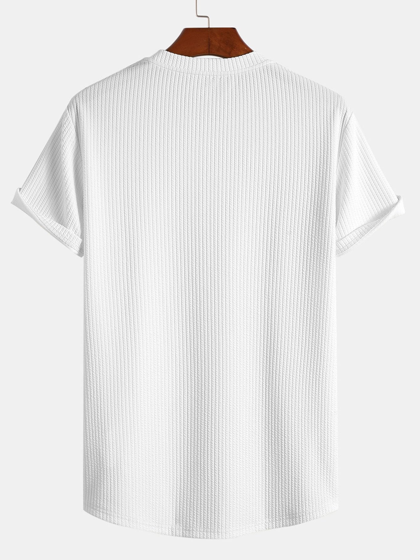 Ribbed Muscle Fit - T-Shirt