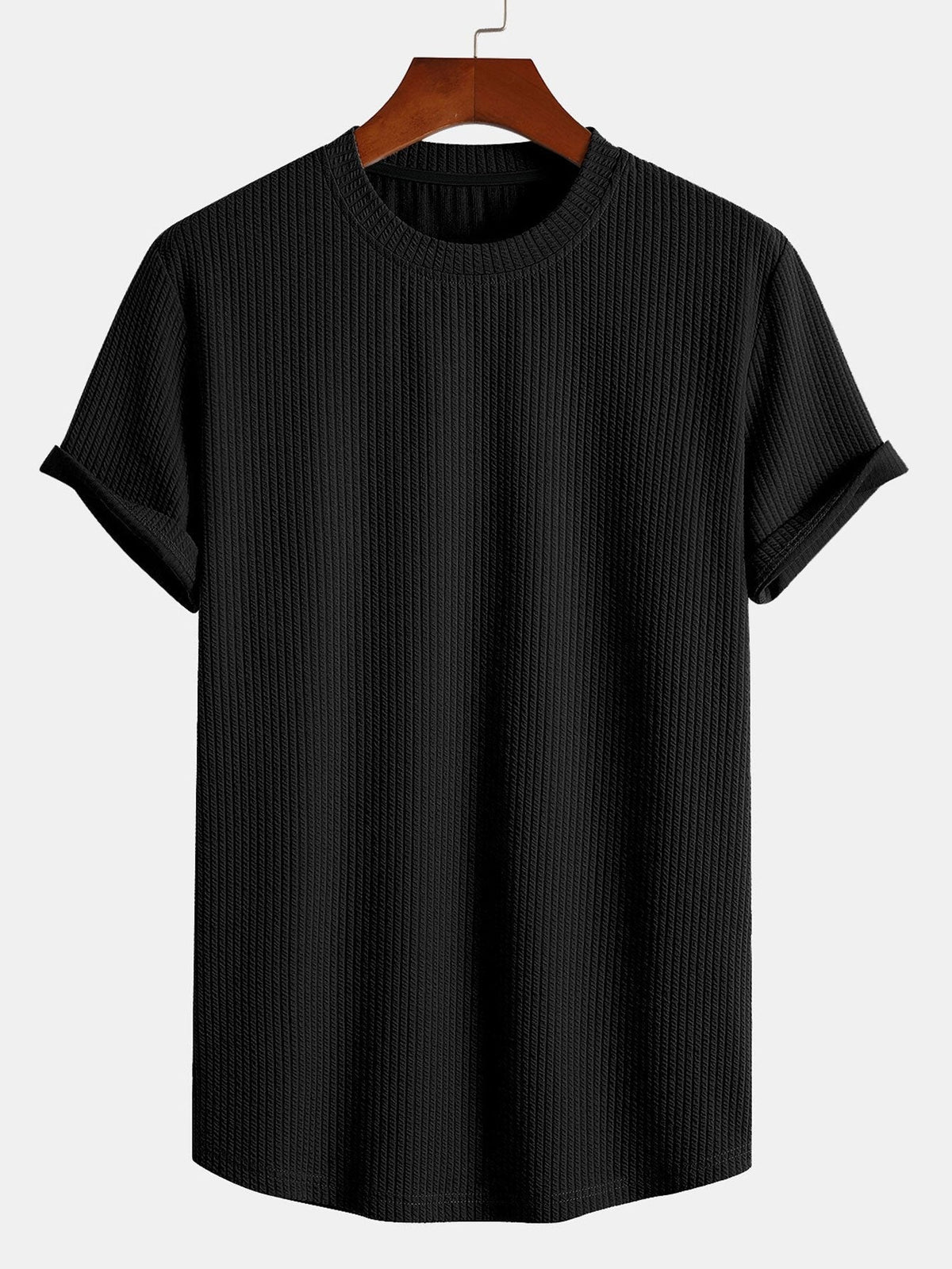 Ribbed Muscle Fit - T-Shirt