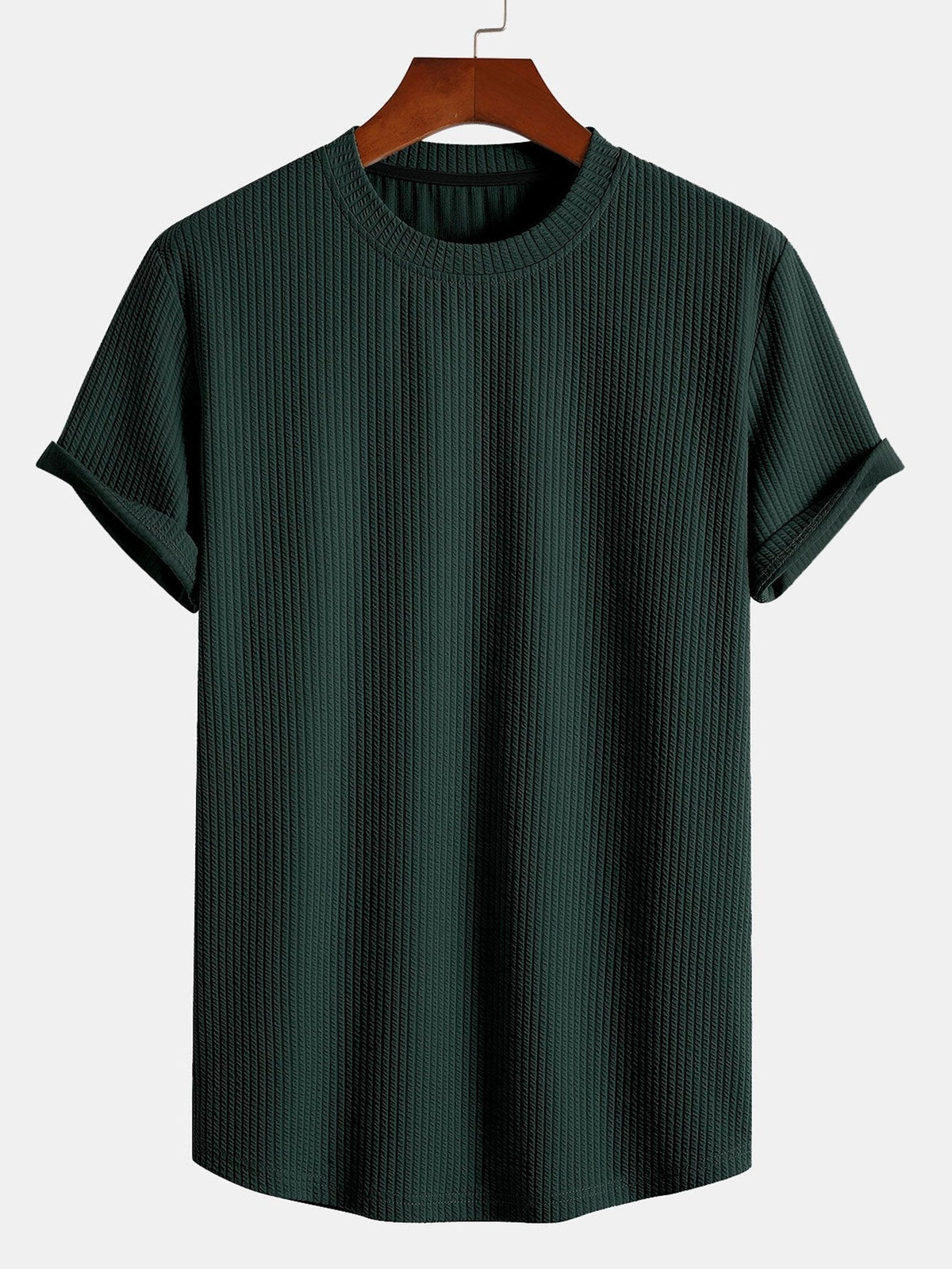Ribbed Muscle Fit - T-Shirt
