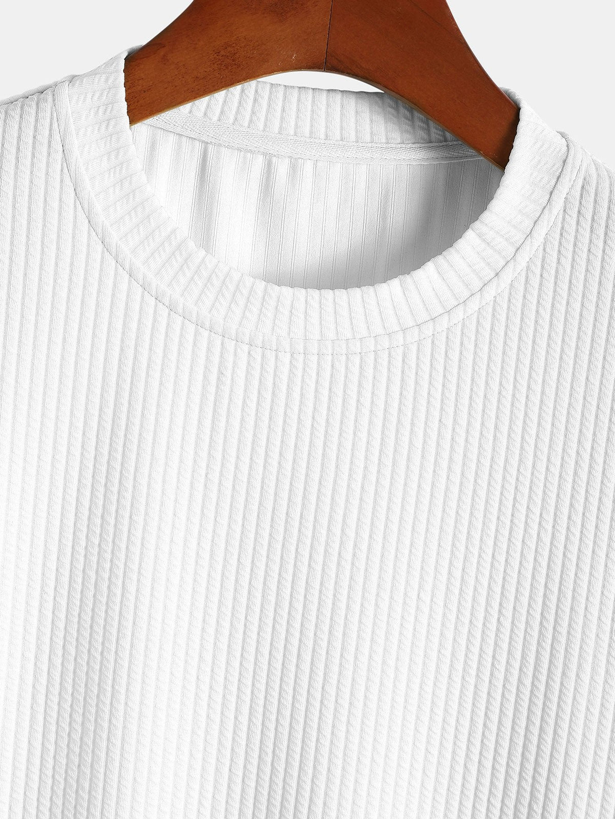 Ribbed Muscle Fit - T-Shirt