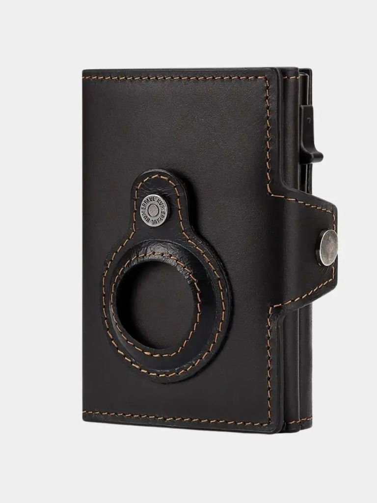 Leather Magnet Wallet Anti-Scam - Casa Laro CASA LARO