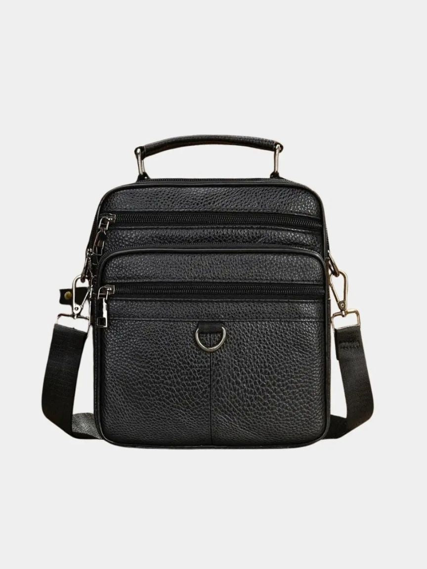 Leather Men's Shoulder Bag - Casa Laro CASA LARO