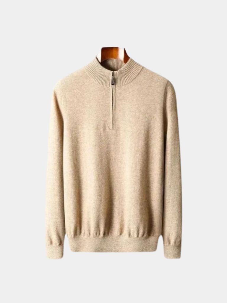 Merino Half Zip Sweater - Casa Laro CASA LARO