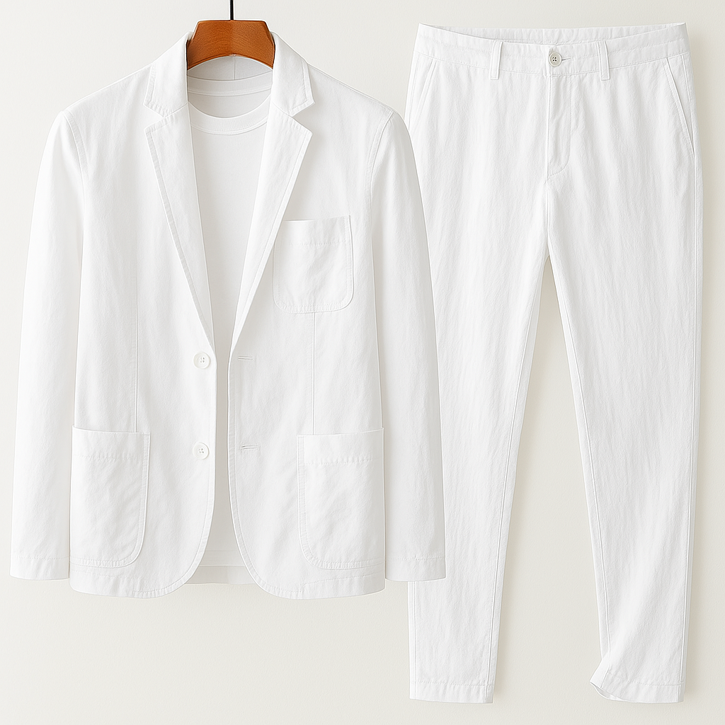 Tailored Linen - Two-Piece Set