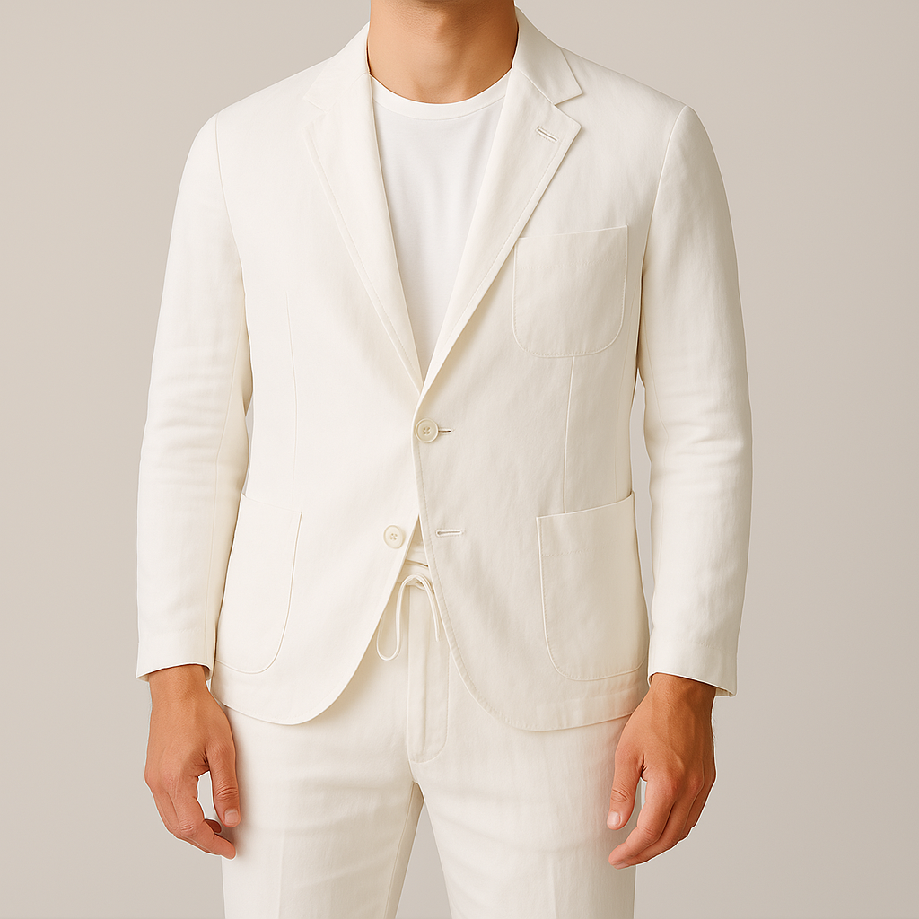 Tailored Linen - Two-Piece Set