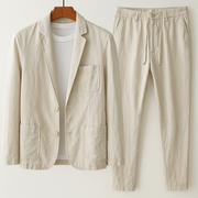 Tailored Linen - Two-Piece Set