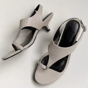 Savannah Leather Slingback - Heels