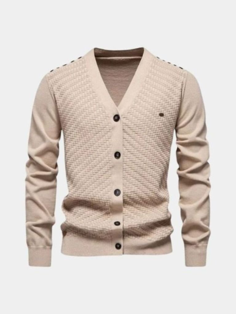 V Neck Knitwear Cardigan - Casa Laro CASA LARO