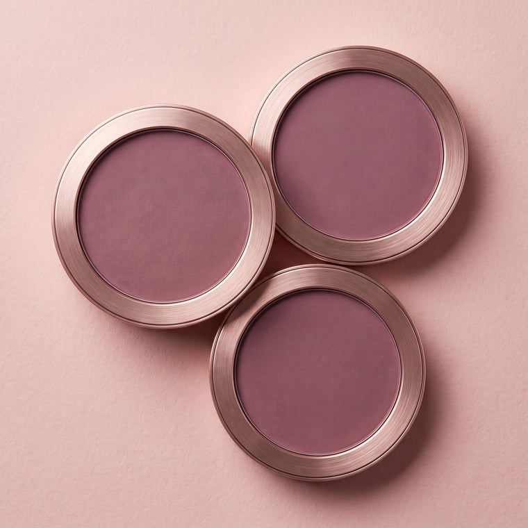 Vellora hairline powder compacts with the built-in mirror and applicator