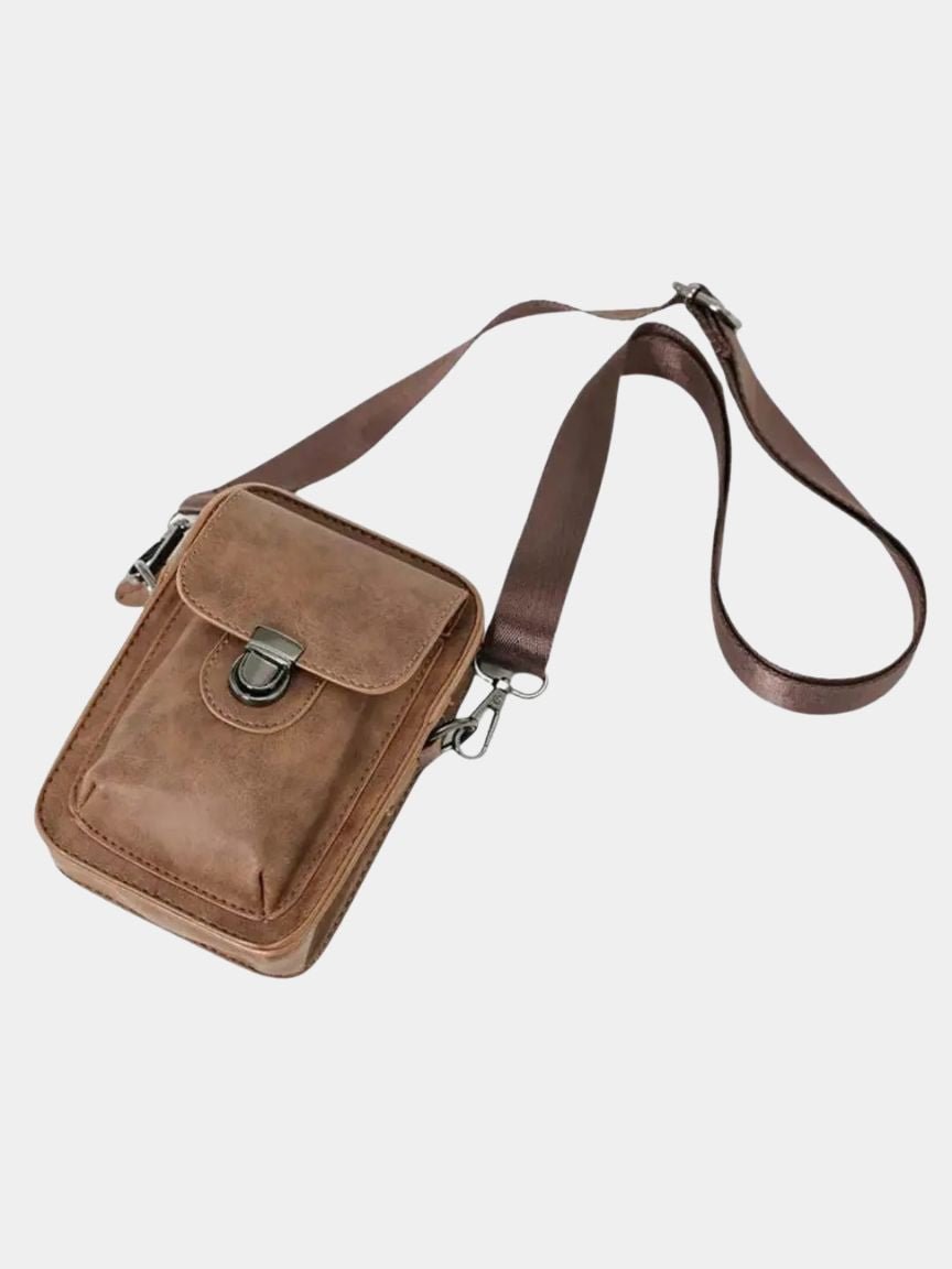 Vintage Mini Leather Crossbody Shoulder Bag - Casa Laro CASA LARO