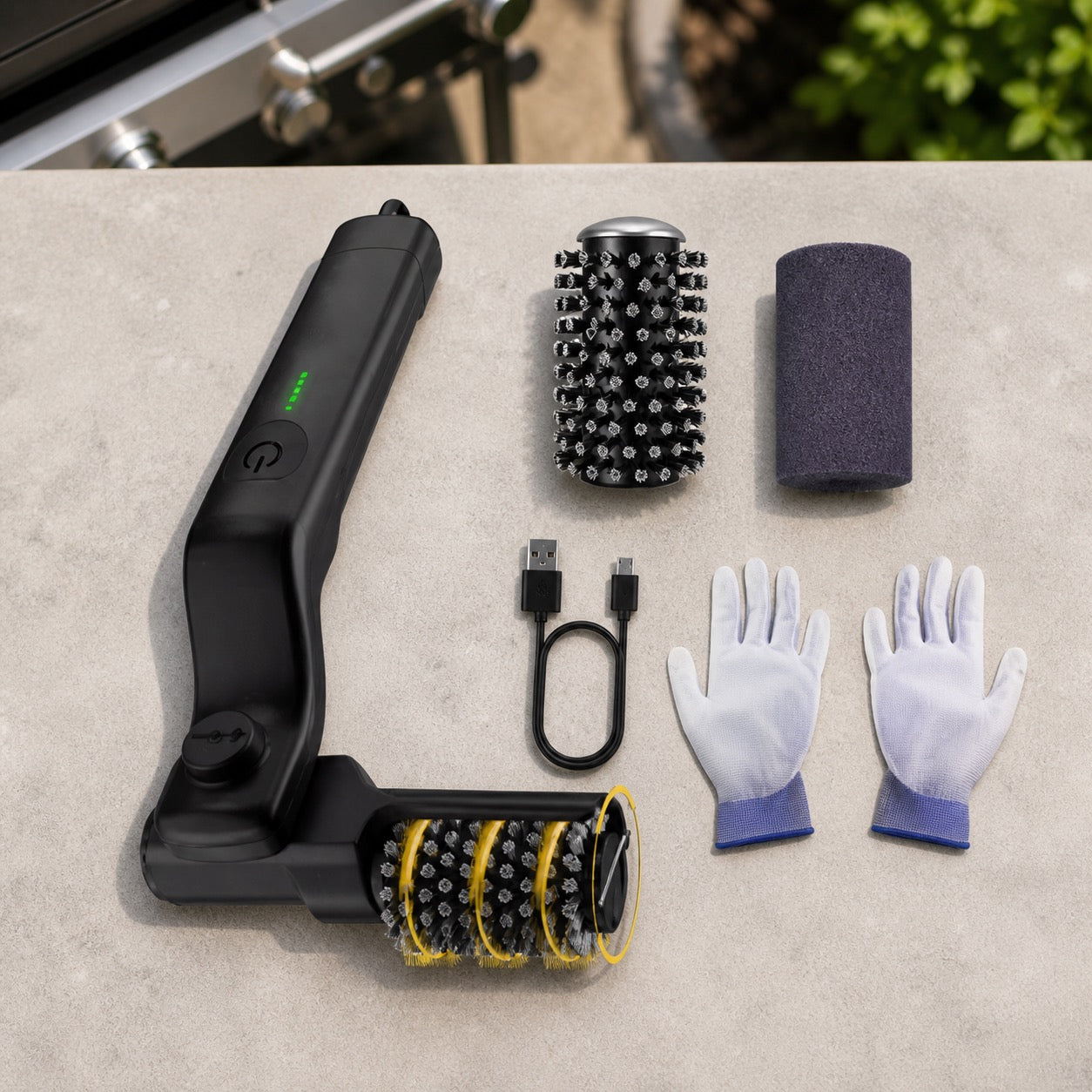 Brasen scraper kit flat lay