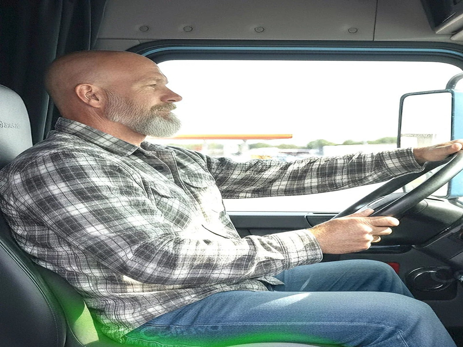 Cushiva cushion used during a long drive