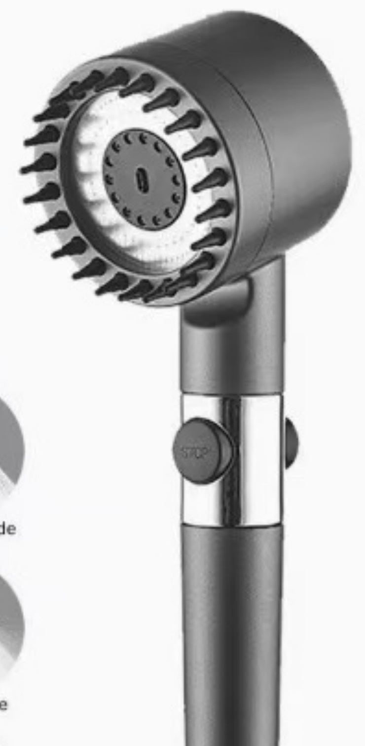 Black Fluvara shower filter color option