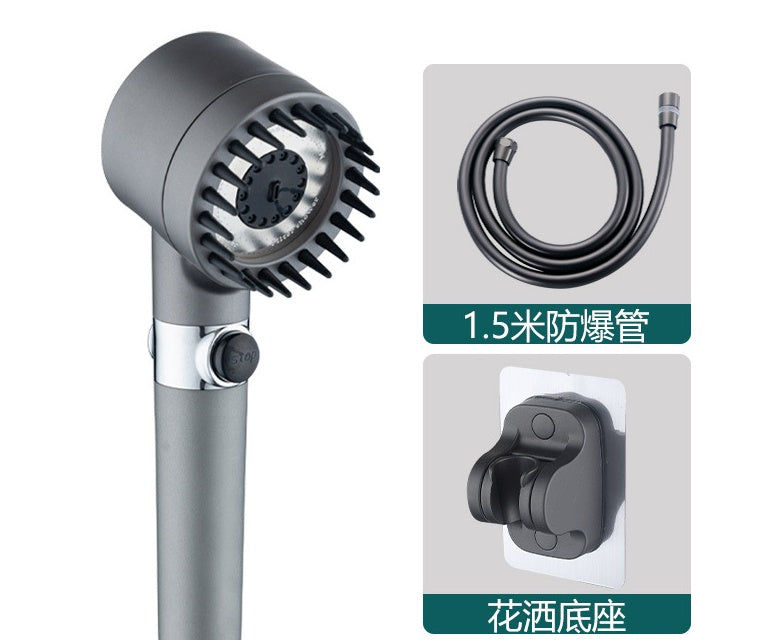 Fluvara shower filter starter kit with hose and mount