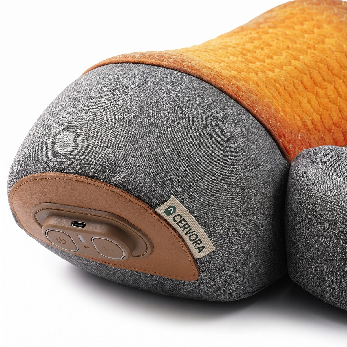 Side view of Cervora showing the raised curved support and center pad