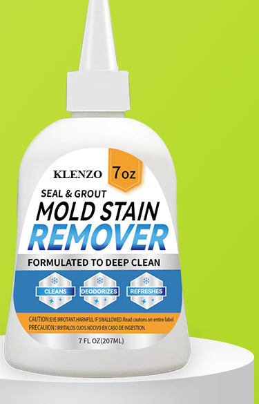 Klenzo 7oz mould and grout gel bottle
