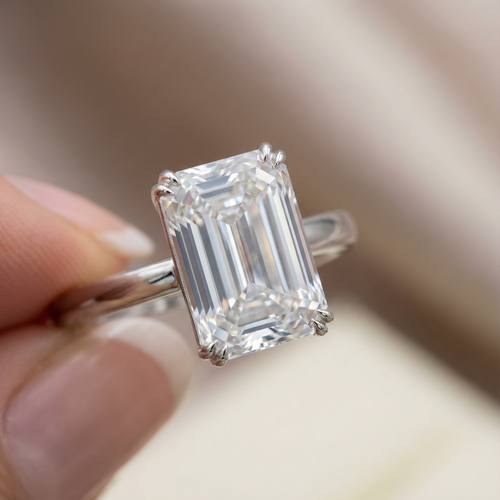 Moissanite Diamond Engagement Rings