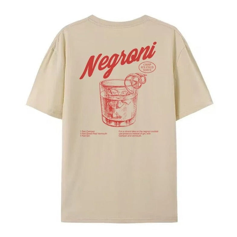 Negroni Nights Vintage Graphic - T-Shirt