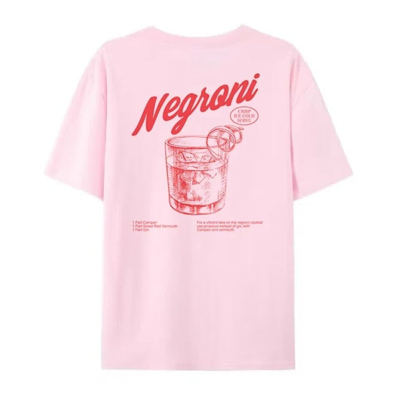 Negroni Nights Vintage Graphic - T-Shirt