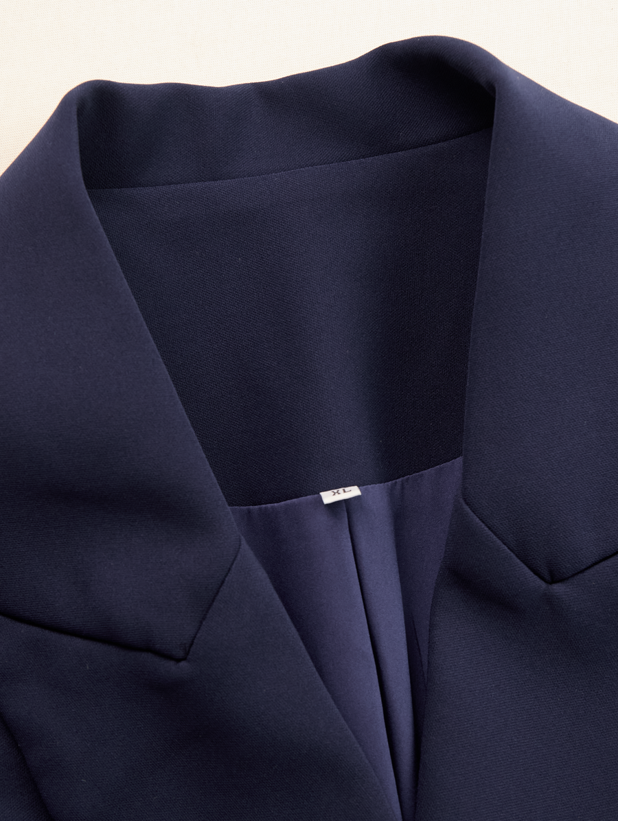 Elegant Tailored Blazer Midi Dress HWT