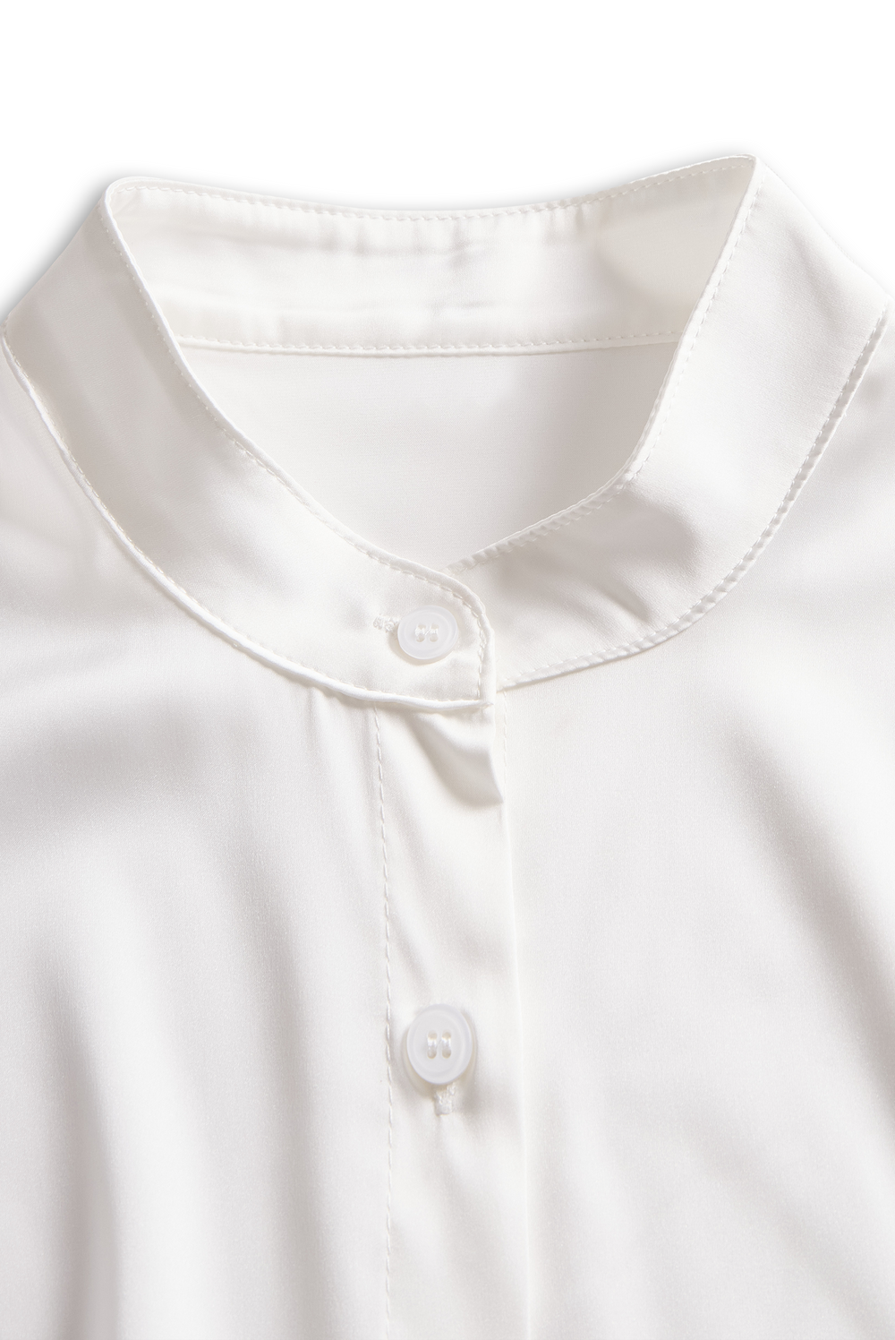 Luxurious Silk Satin Blouse with a Tailored Fit ZJ