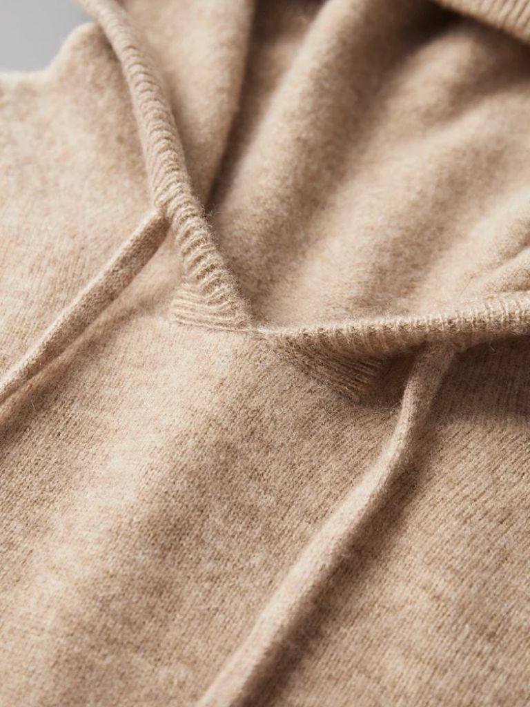 100% Cashmere Hooded Sweater - Casa  Laro CASA LARO