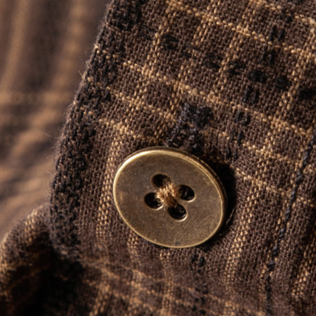Brushed Flannel Button-Down - Shirt