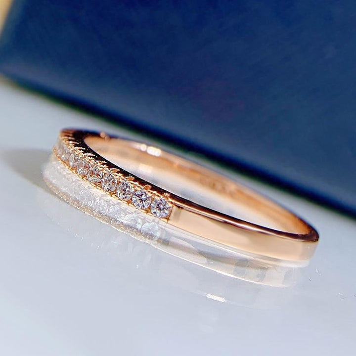 Special Price Simple 925 Sterling Silver Stackable Wedding Band Shineofidamond