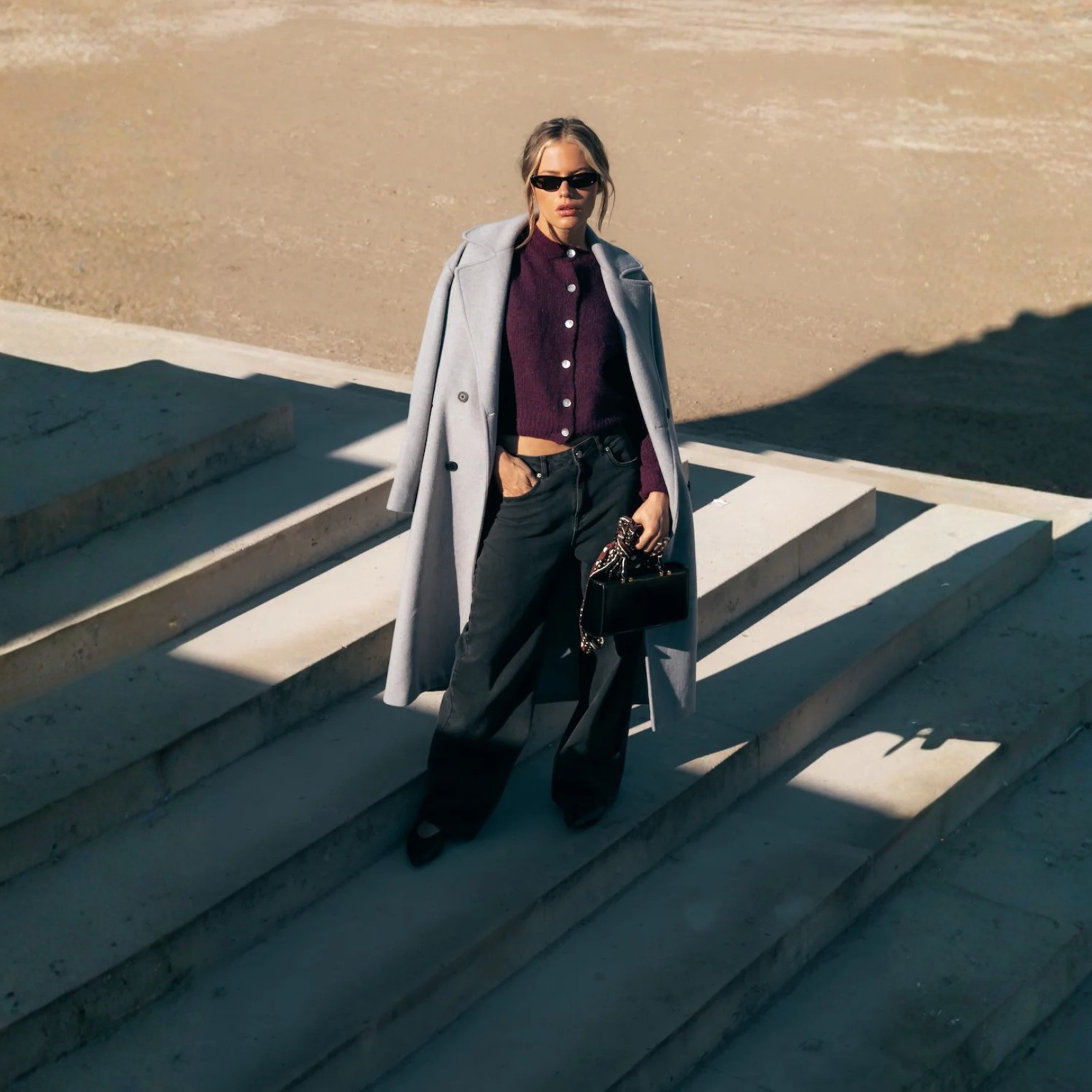 Vania | Classic Long Wool Coat