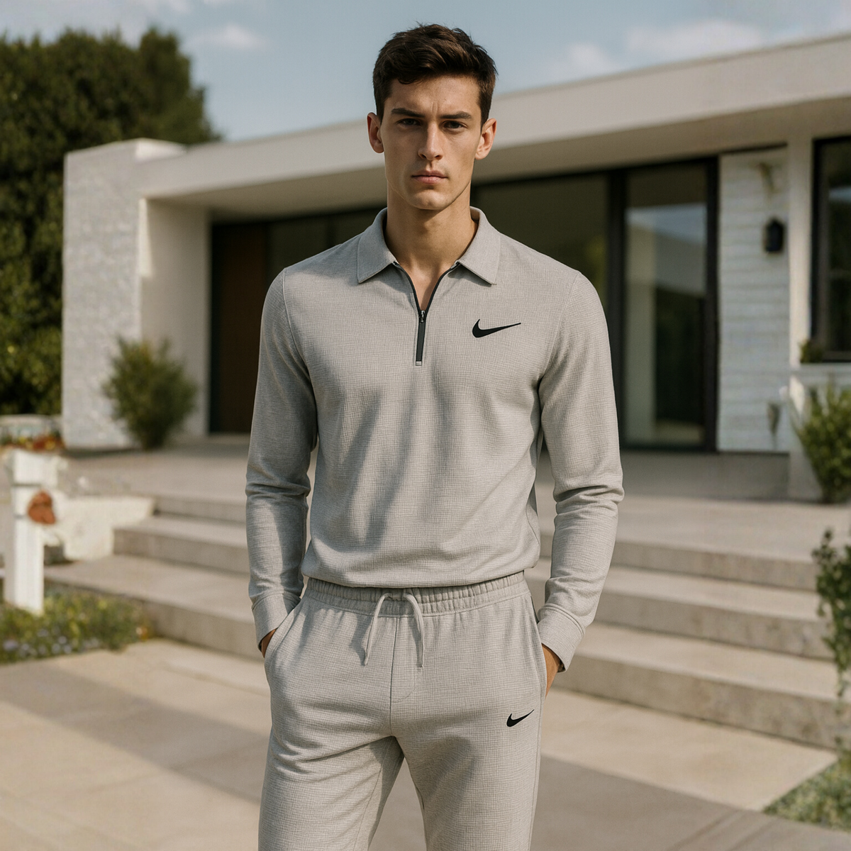 Jhanrik - Men’s Polo Sweat Set