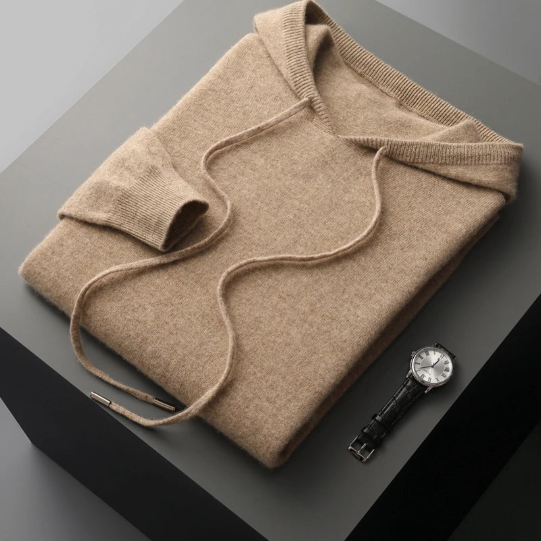 Glacier Merino Wool Hoodie - Sweater