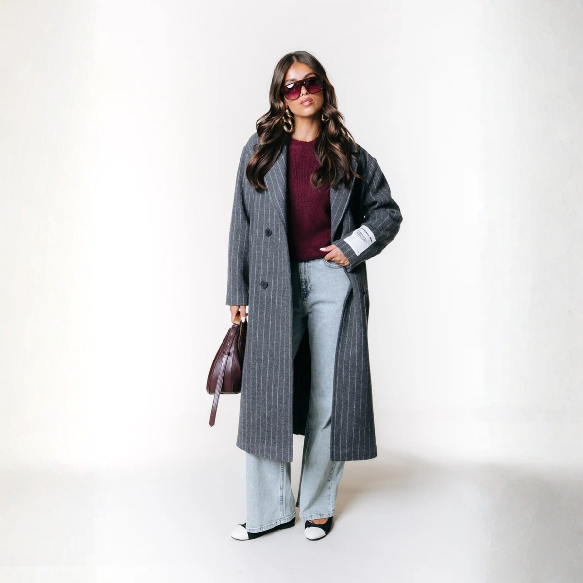 Vania | Classic Long Wool Coat