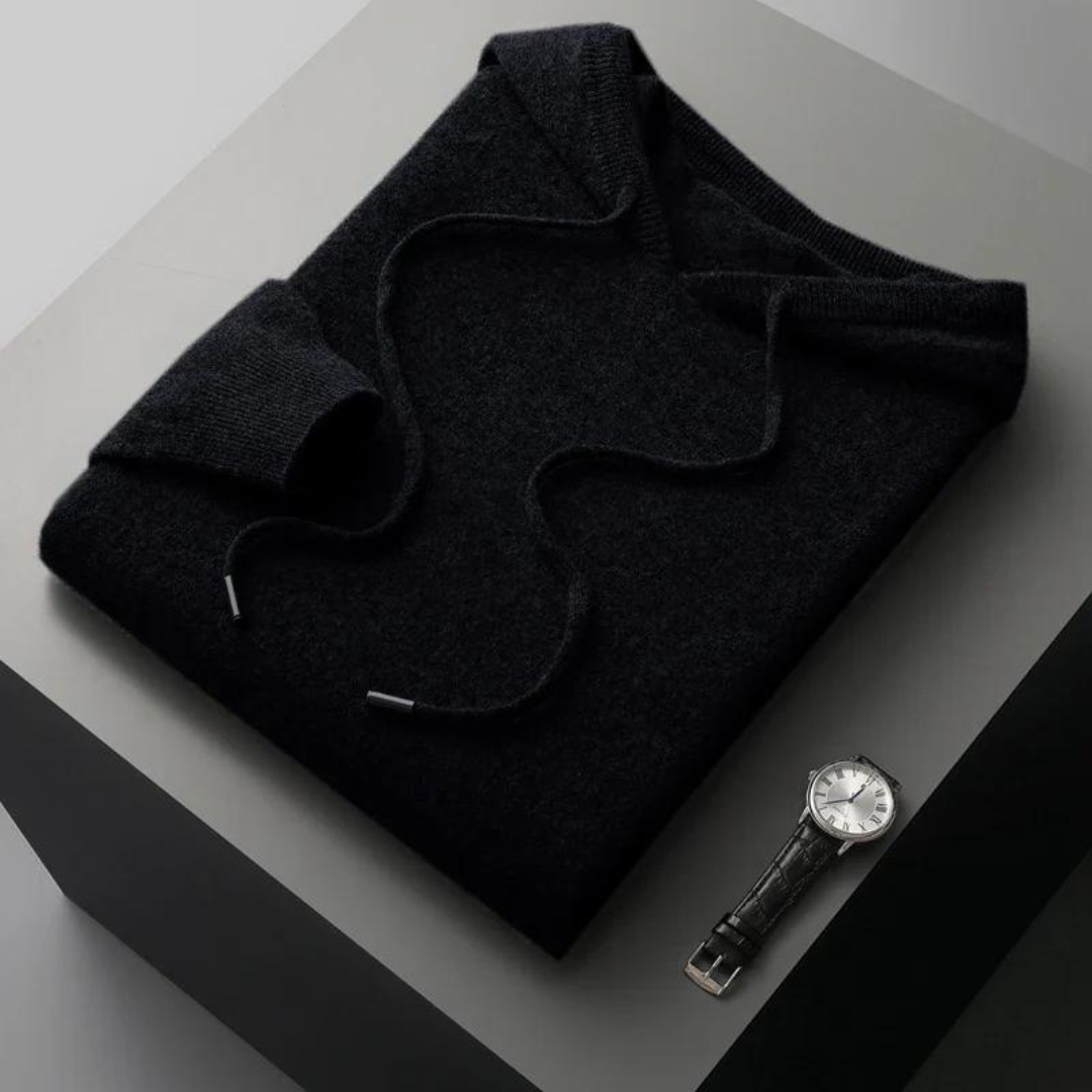 Glacier Merino Wool Hoodie - Sweater
