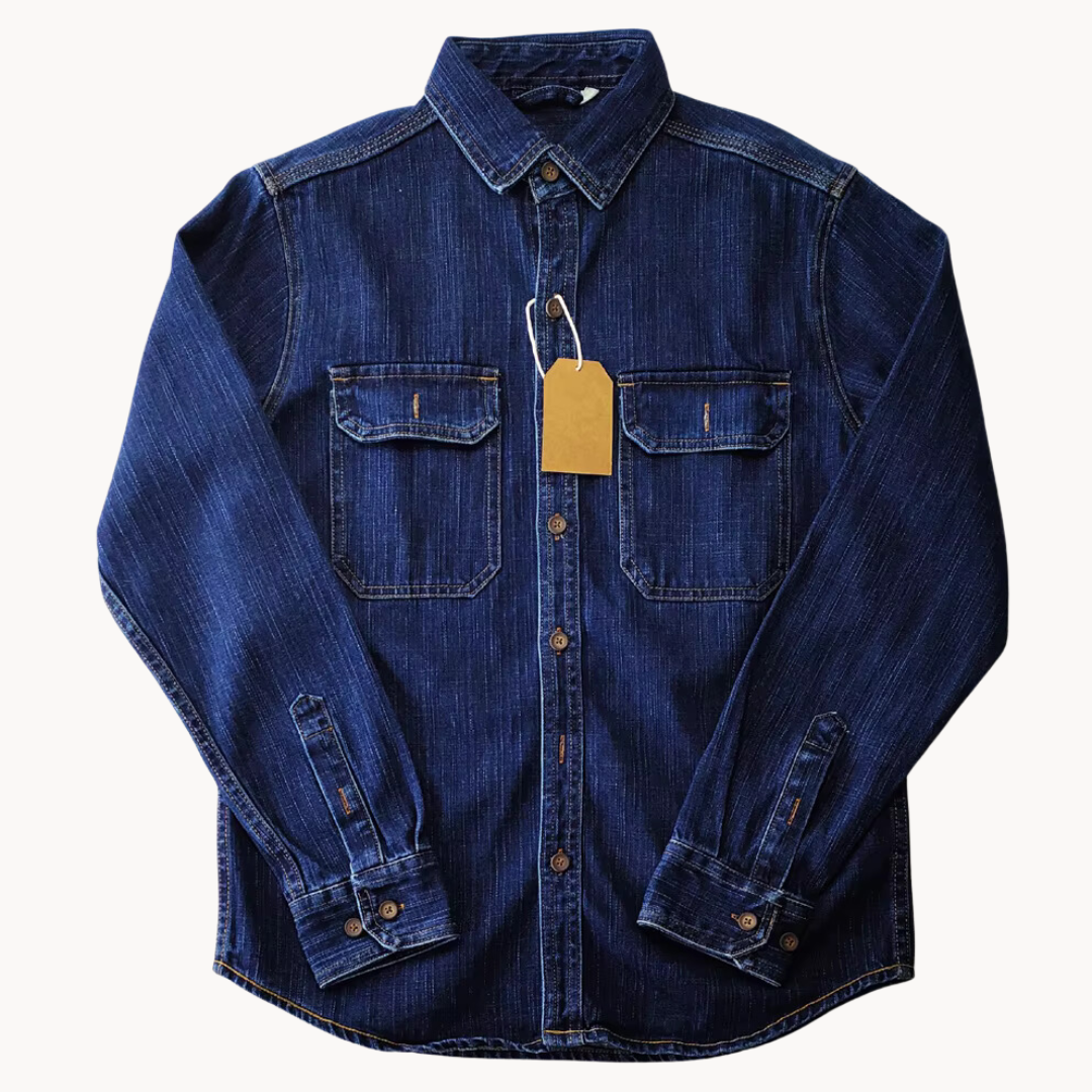 Classic Denim Button-Down - Shirt