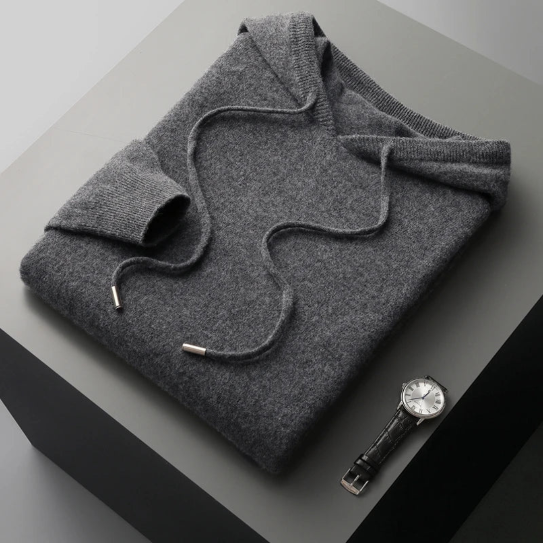 Glacier Merino Wool Hoodie - Sweater