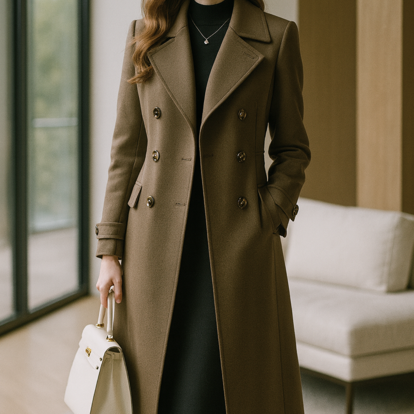 Cathy - Sophisticated Trench Coat