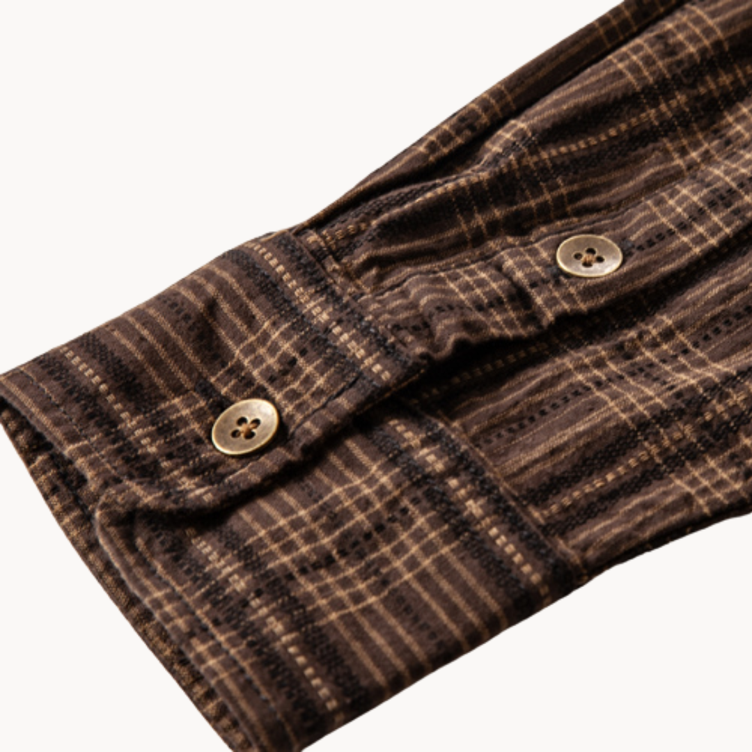 Brushed Flannel Button-Down - Shirt