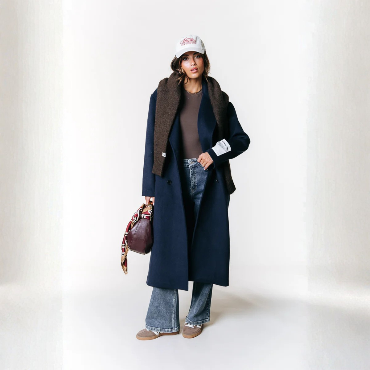 Vania | Classic Long Wool Coat