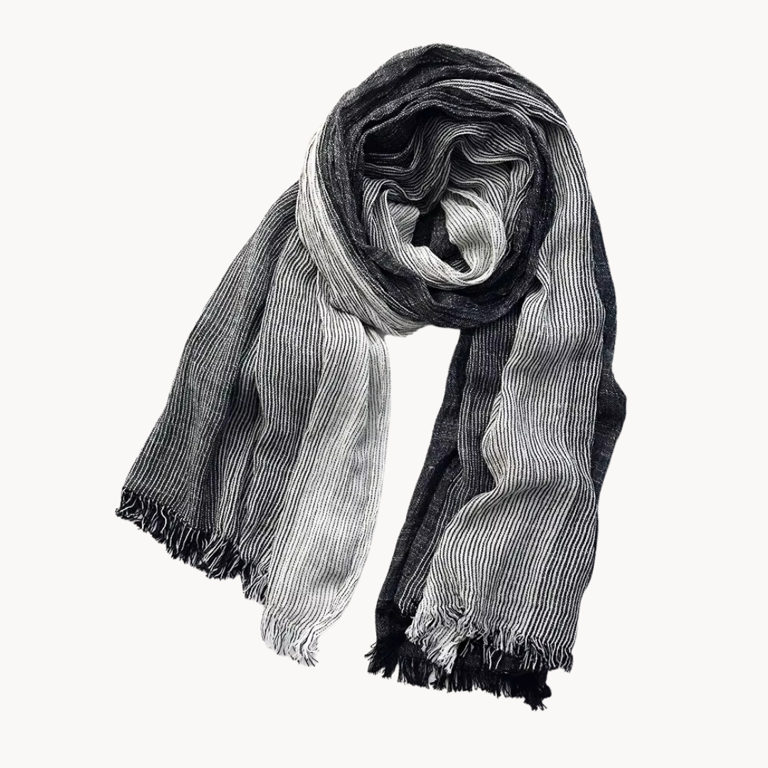 Cannes Harbor Print - Scarf