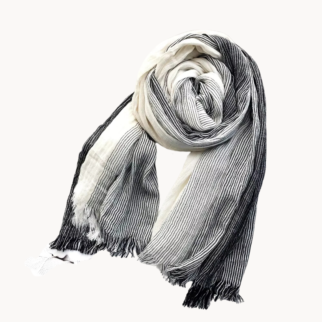 Cannes Harbor Print - Scarf