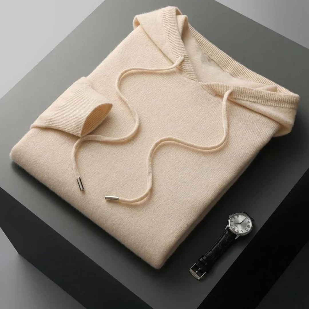 Glacier Merino Wool Hoodie - Sweater